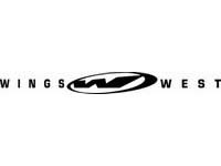 Wings West Decal Sticker 1